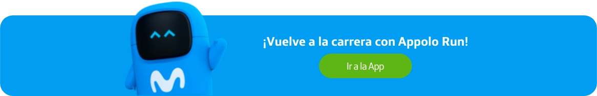 Vuelve a la carrera con Appolo run! Ir a la App