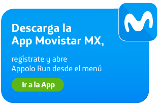 Juega Appolo Run en la App Movistar MX y aprovecha nuestras ofertas exclusivas en planes de telefonía para seguir navegando y jugando