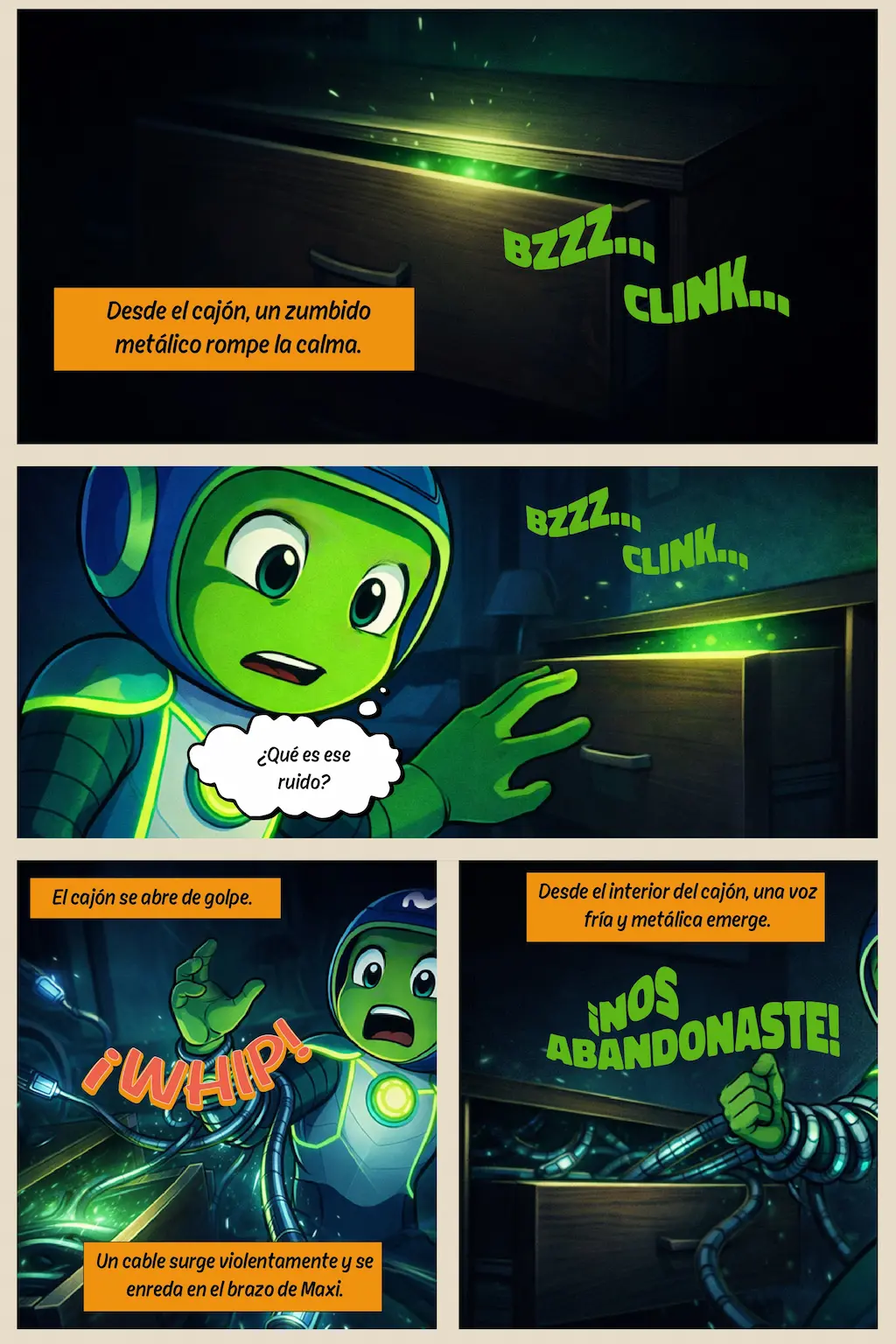 Tomo 4 página 3 de Maxi: El misterio se intensifica