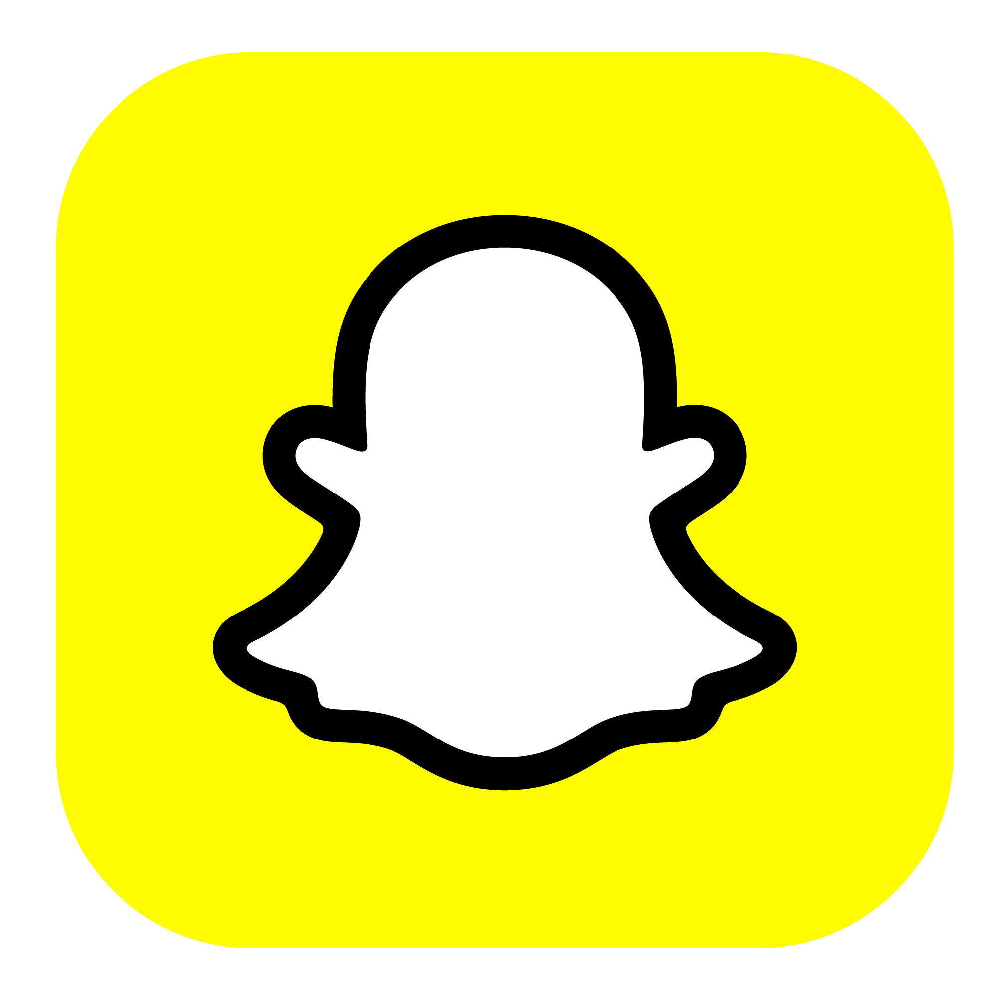 Logotipo Snapchat con tu recarga telefónica Movistar prepago ilimitado